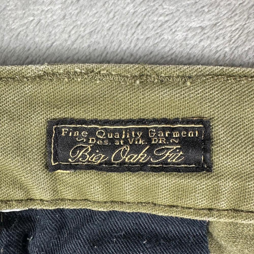 AKOO Driftwood Cargo Pants Mens 36 Green Colorblock Big Oak Fit Utility Gorpcore - Picture 4 of 12